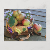 Bounful Harvest Briefkaart (Voorkant)