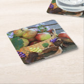 Bounful Harvest Kartonnen Onderzetters (Schuin)