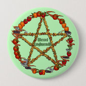 Bounful Harvest Ronde Button 4,0 Cm (Voorkant)