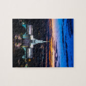 Bounful Lds Mormon Temple Sunset Legpuzzel (Horizontaal)