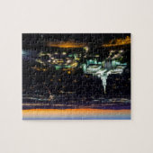 Bounful Lds Mormon Temple Sunset Legpuzzel (Horizontaal)