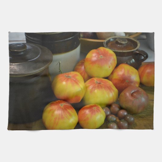 Bounful Tomato Harvest Theedoek (Horizontaal)