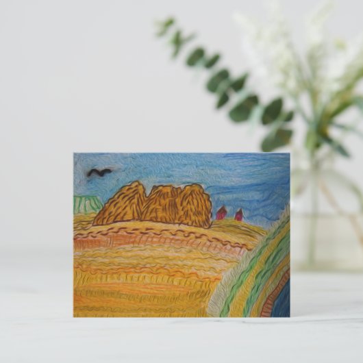 Bounke Fields Briefkaart (Staand voorkant)