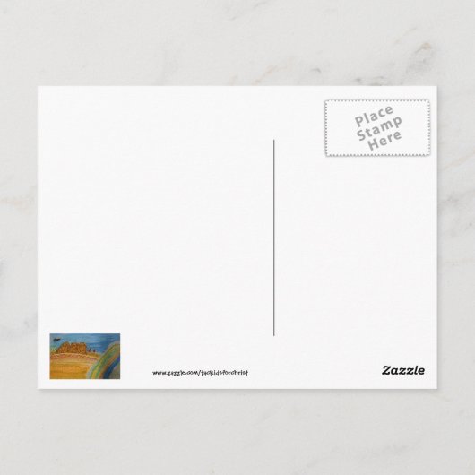 Bounke Fields Briefkaart (Achterkant)