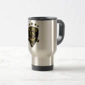 Bounter Hunter Agent Travel Mug Reisbeker (Voorkant rechts)