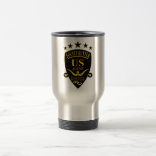 Bounter Hunter Agent Travel Mug Reisbeker