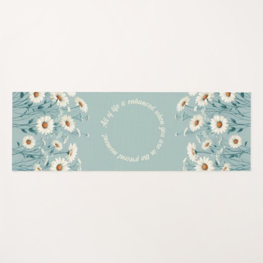 Bountiful Daisy's (Customize) Yogamat (Voorkant (horizontaal))