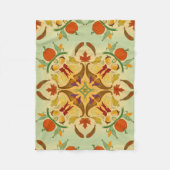 Bountiful Harvest Radial Art Fleece Deken (Voorkant)