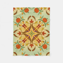 Bountiful Harvest Radial Art Fleece Deken