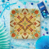 Bountiful Harvest Radial Art Papieren Bordje (Feest)