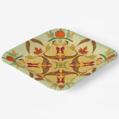 Bountiful Harvest Radial Art Papieren Bordje (Gebogen)