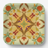 Bountiful Harvest Radial Art Papieren Bordje (Voorkant)