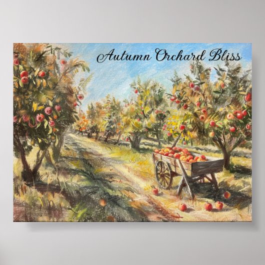 Bountiful Orchard Bliss Poster (Voorkant)