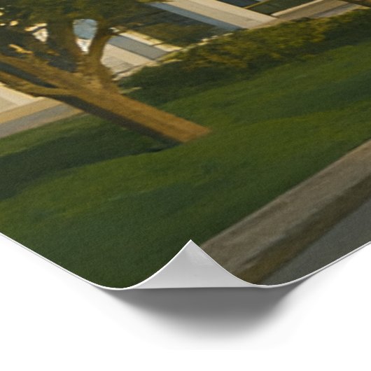 Bountiful Utah Temple Painting™ LDS Art Poster (Hoek)