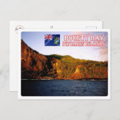 Bounty Bay - Pitcairneilanden - Briefkaart (Voorkant / Achterkant)