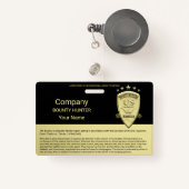 Bounty Hunter Agent Badge (Voorkant met intrekbare)