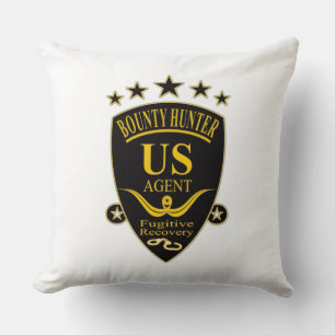Bounty Hunter Agent Pillow Kussen