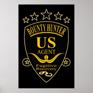Bounty Hunter Agent Poster