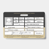 Bounty Hunter Badge (Achterkant)