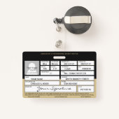 Bounty Hunter Badge (Achterkant met intrekbare)