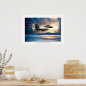 Bounty hunter F 18-jachtjager Poster (Keuken)
