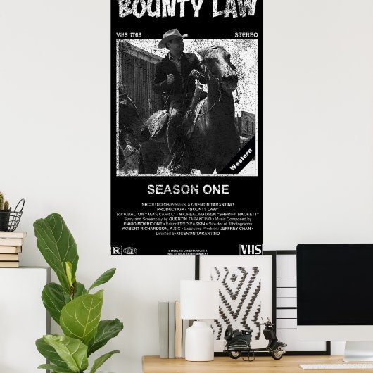 Bounty Law VHS Poster (Thuiskantoor)