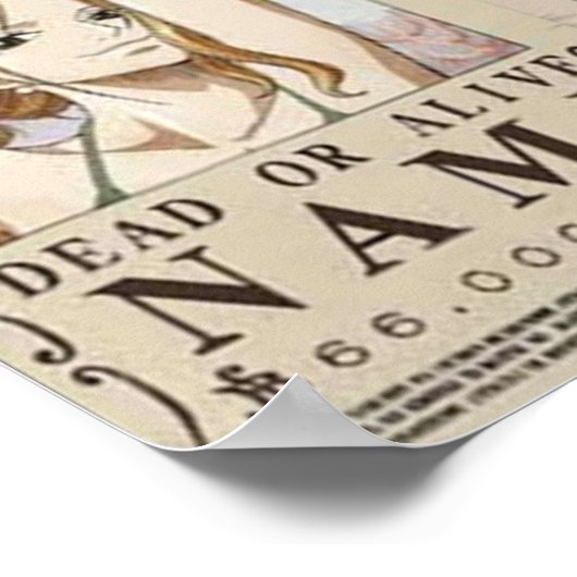 Bounty mugiwara poster (Hoek)