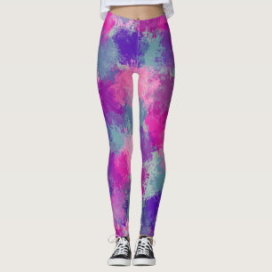 Bouquet Abstract Leggings