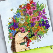 BOUQUET ansichtkaart van Nicole Janes Briefkaart