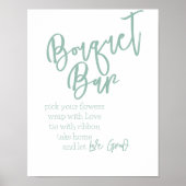 Bouquet Bar Poster (Voorkant)