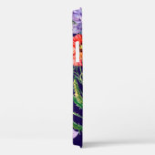 Bouquet blauwe klokbloem, roze klokbloem en pop Case-Mate iPhone case (Achterkant / Rechts)