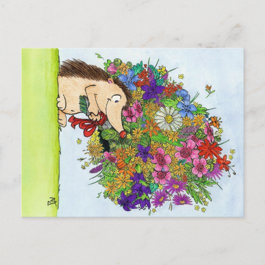 BOUQUET briefkaart van Nicole Janes (Voorkant)