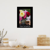 Bouquet Colorful Rozen Poster (Keuken)