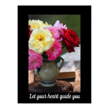 Bouquet Colorful Rozen Poster