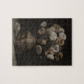 Bouquet - Dahlia en Skulls Legpuzzel (Horizontaal)