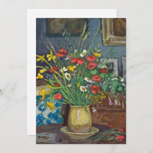Bouquet de Fleurs | Albert André (Voorkant / Achterkant)