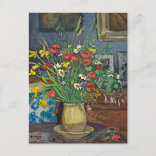 Bouquet de Fleurs   Albert André Briefkaart