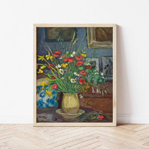 Bouquet de Fleurs Albert André Poster