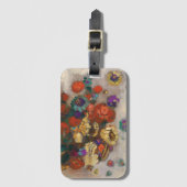 Bouquet de Fleurs | Odilon Redon Bagagelabel (Voorkant (verticaal))
