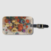Bouquet de Fleurs | Odilon Redon Bagagelabel (Voorkant (horizontaal))