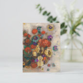 Bouquet de Fleurs | Odilon Redon Briefkaart (Staand voorkant)