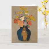 Bouquet de Fleurs | Odilon Redon Kaart (Gele Bloem)