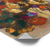 Bouquet de Fleurs | Odilon Redon Poster (Hoek)