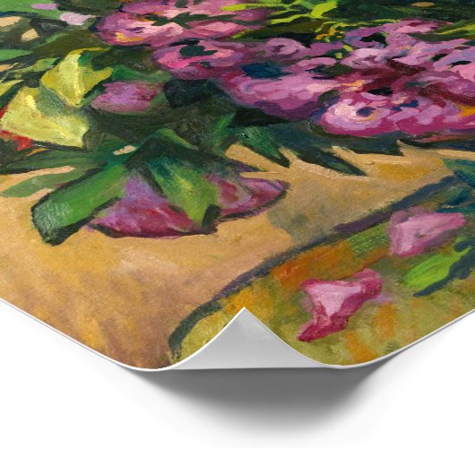 Bouquet de Fleurs | Paul-Elie Gernez Poster (Hoek)