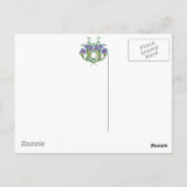 Bouquet Diana Briefkaart (Achterkant)