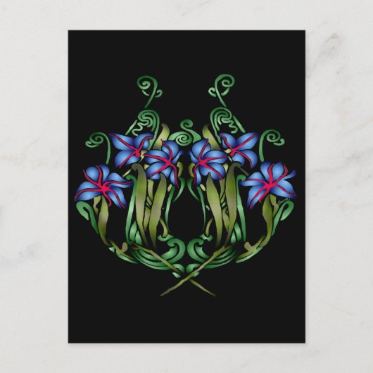 Bouquet Diana Briefkaart (Voorkant)