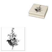Bouquet Elegant Floral Rozen Handgemaakt Rubberstempel (Gestempeld)