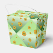 Bouquet Favor Box Bedankdoosjes (Achterkant)