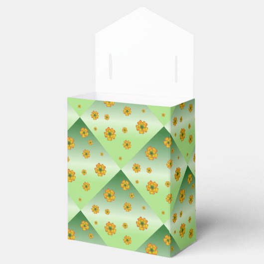 Bouquet Favor Box Bedankdoosjes (Geopend)