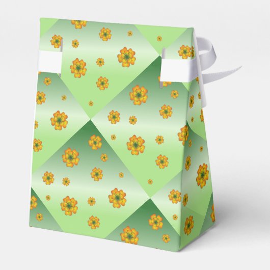 Bouquet Favor Box Bedankdoosjes (Achterkant)